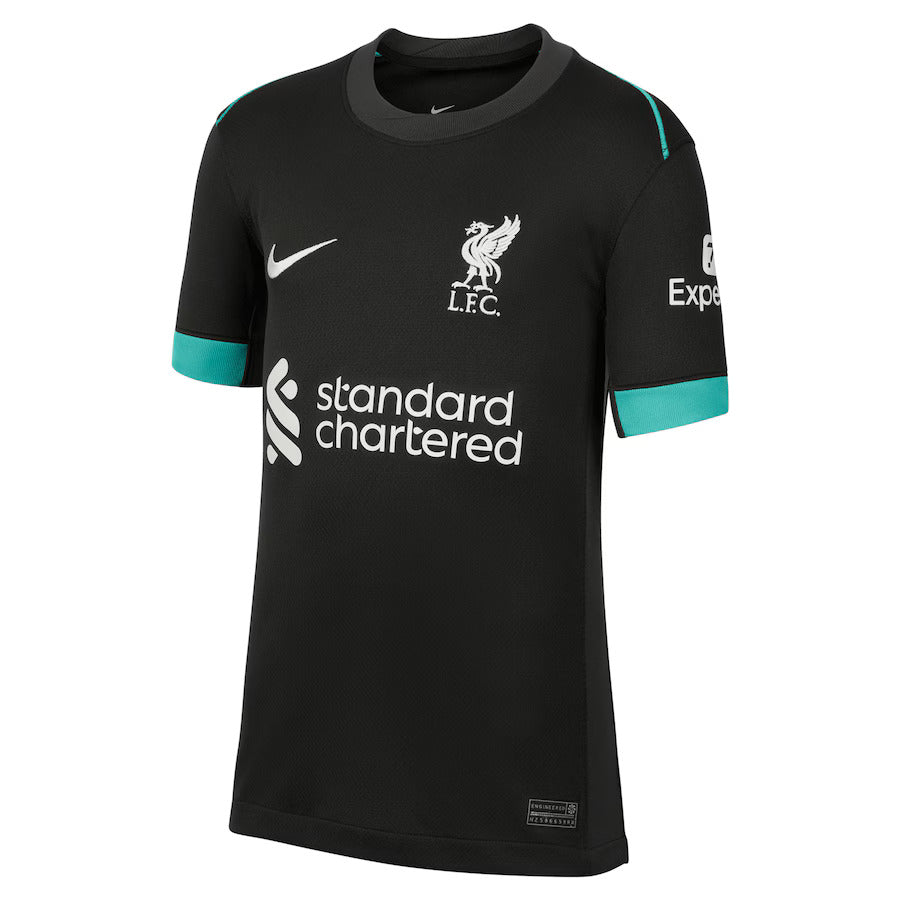 Maillot Kit Enfant Extérieur Liverpool 2024 2025