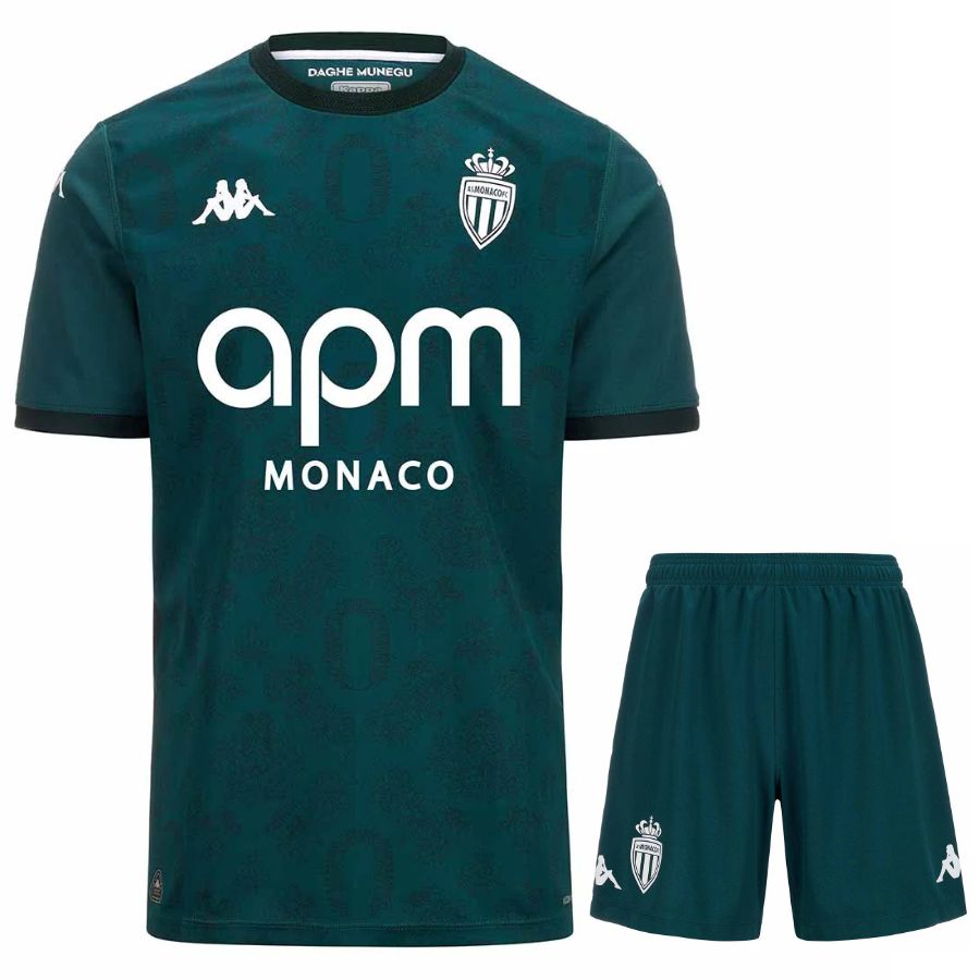 Maillot AS Monaco Extérieur Enfant 2024 2025 | Foot Sport