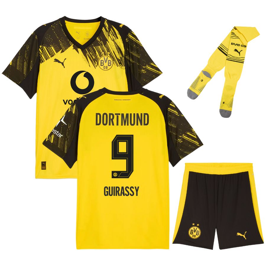 Maillot Kit Enfant BVB Dortmund Domicile 2025 2026