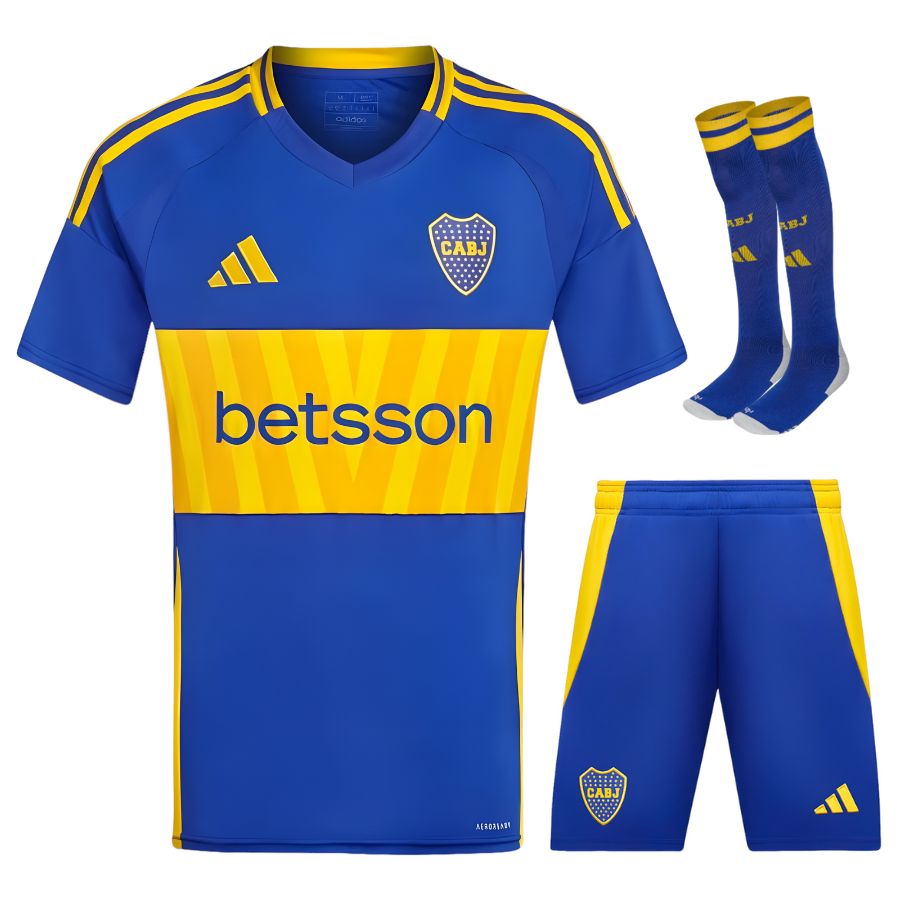 Maillot Boca Junior Kit Enfant Domicile 2024 2025
