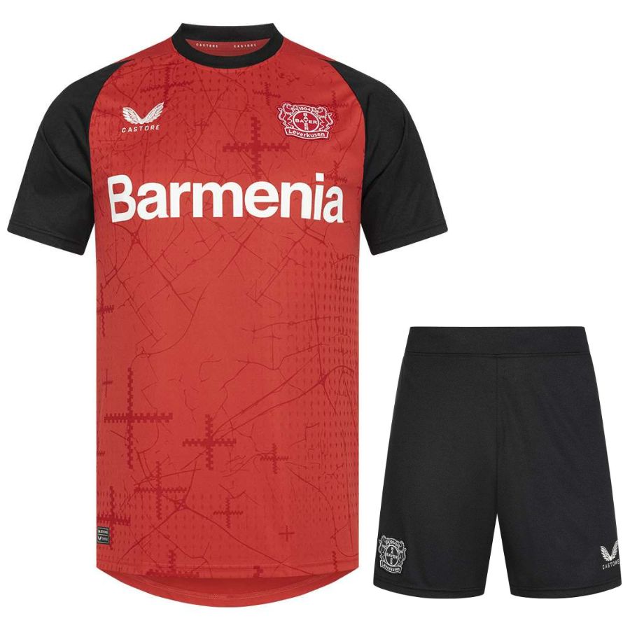 Maillot Bayer Leverkusen Kit Enfant Domicile 2024 2025 | Foot Sport