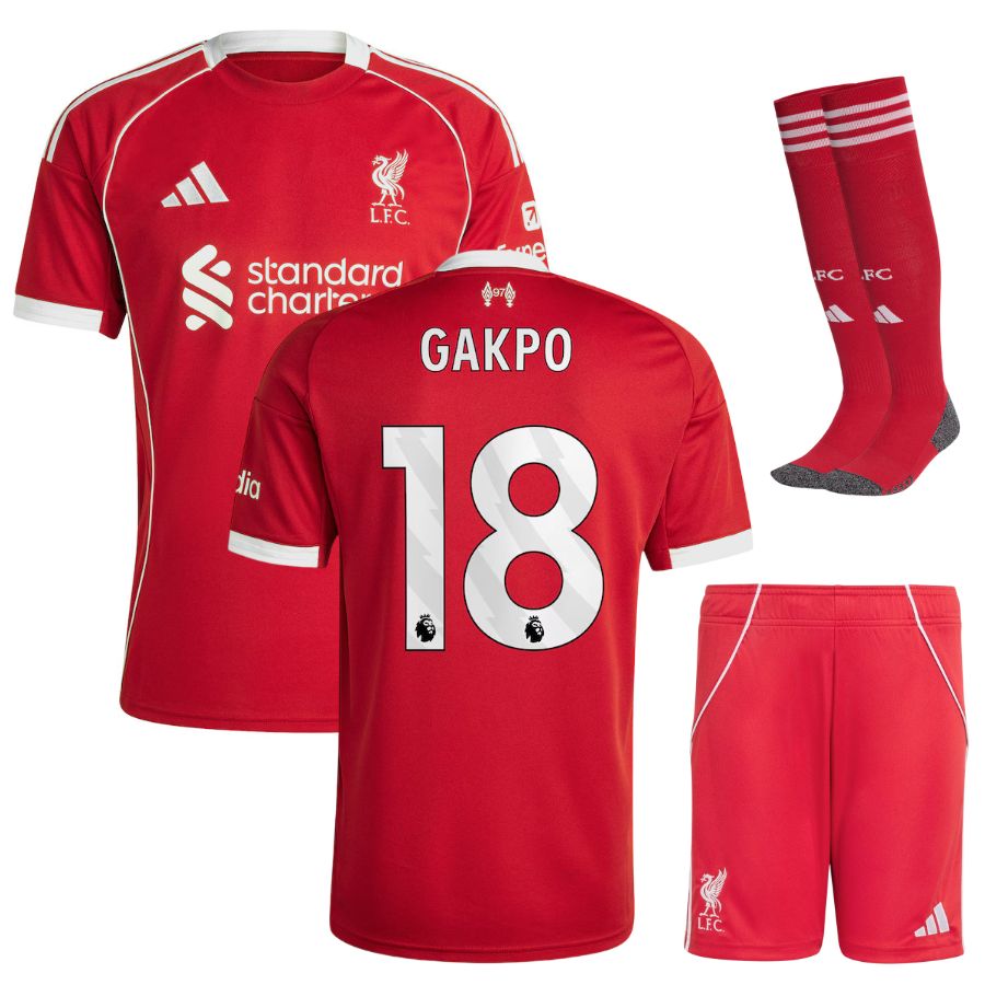 Maillot Kit Enfant Liverpool Domicile 2025 2026