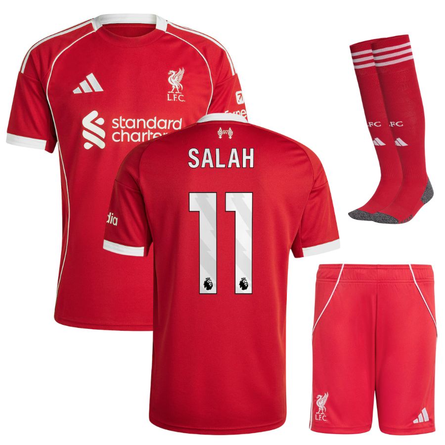 Maillot Kit Enfant Liverpool Domicile 2025 2026