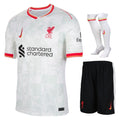 Maillot Kit Enfant Third Liverpool 2024 2025 Blanc
