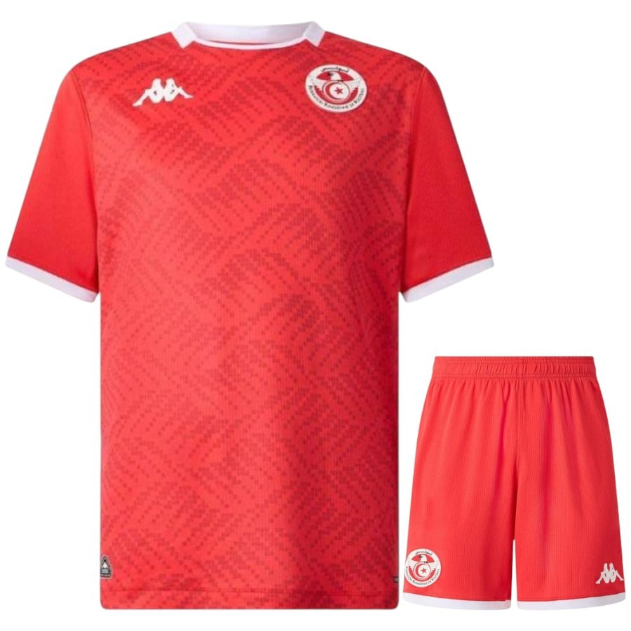 Maillot Tunisie Kit Enfant Domicile 2025 2026 | Foot Sport