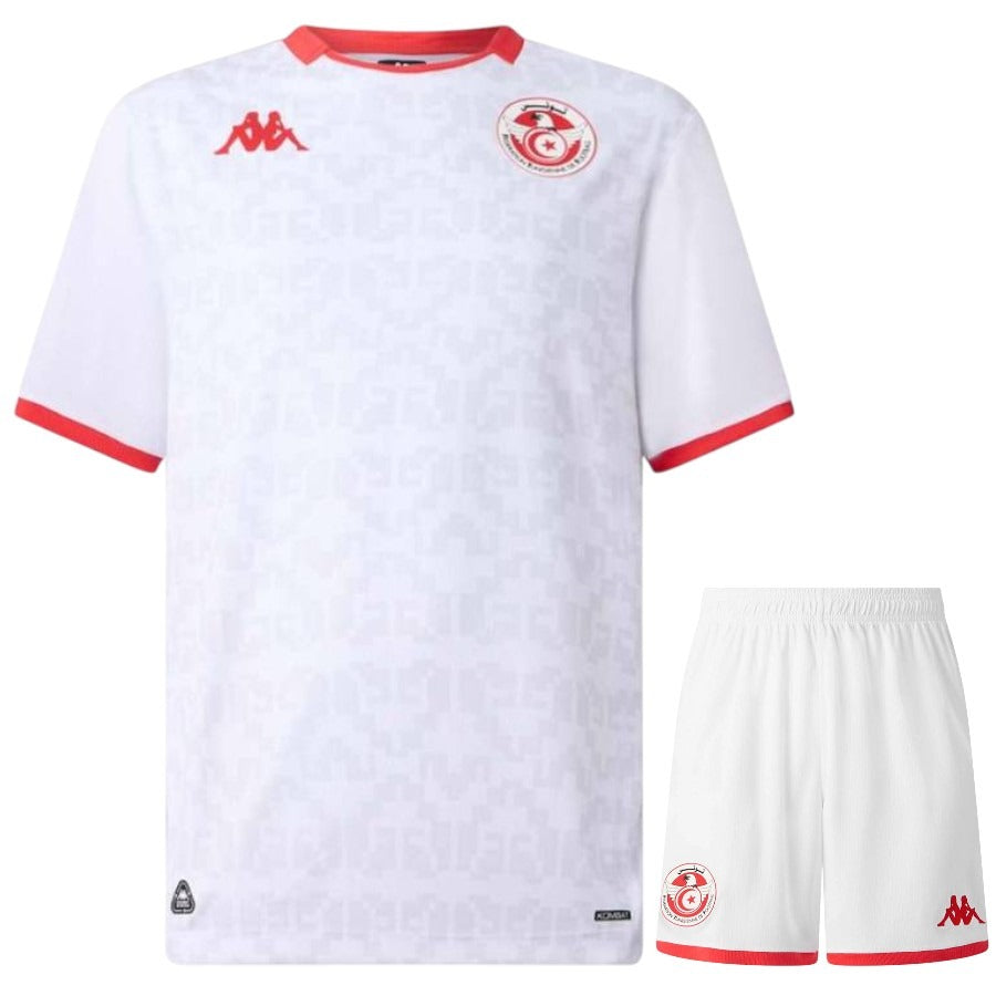 Maillot Tunisie Enfant Extérieur 2025 2026