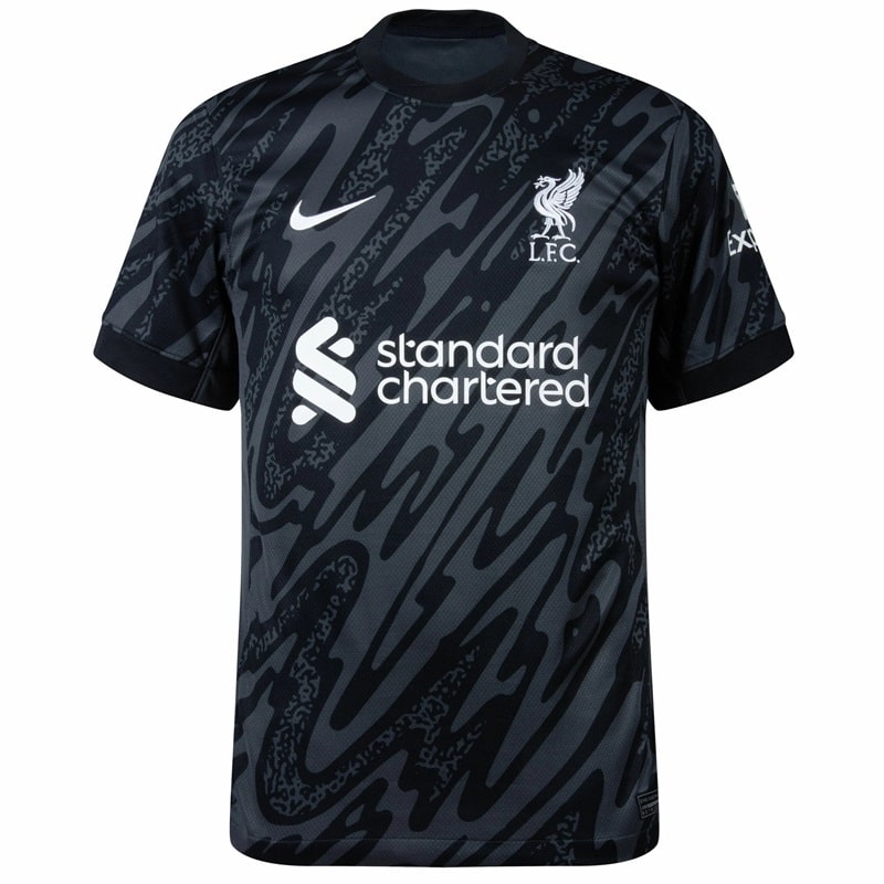 Maillot Liverpool A.Becker Gardien Domicile Homme 2024 2025 Noir