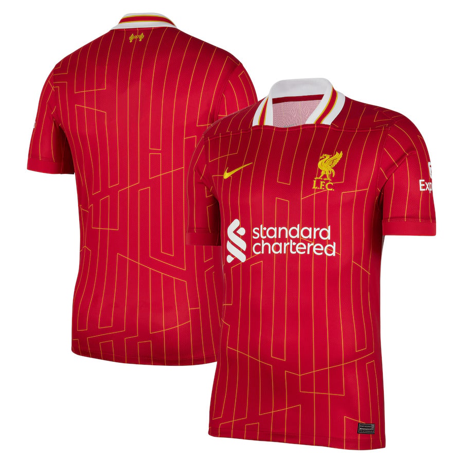 Maillot Liverpool Domicile Homme 2024 2025 Rouge