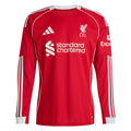 Maillot Liverpool Manches Longues Homme Domicile 2025 2026