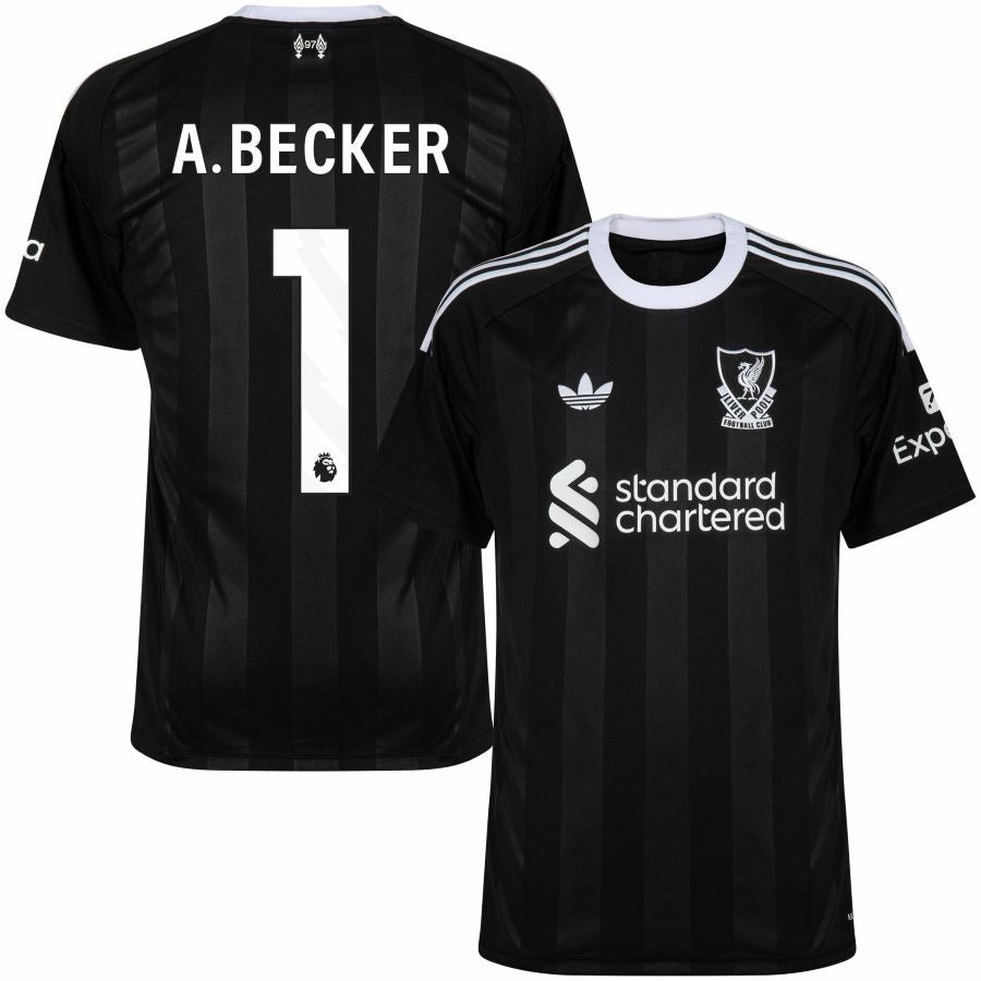 Maillot Liverpool A.Becker Gardien Third Homme 2025 2026 Noir