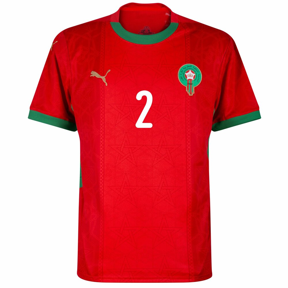 Maillot Maroc Homme Hakimi 2 Domicile 2025