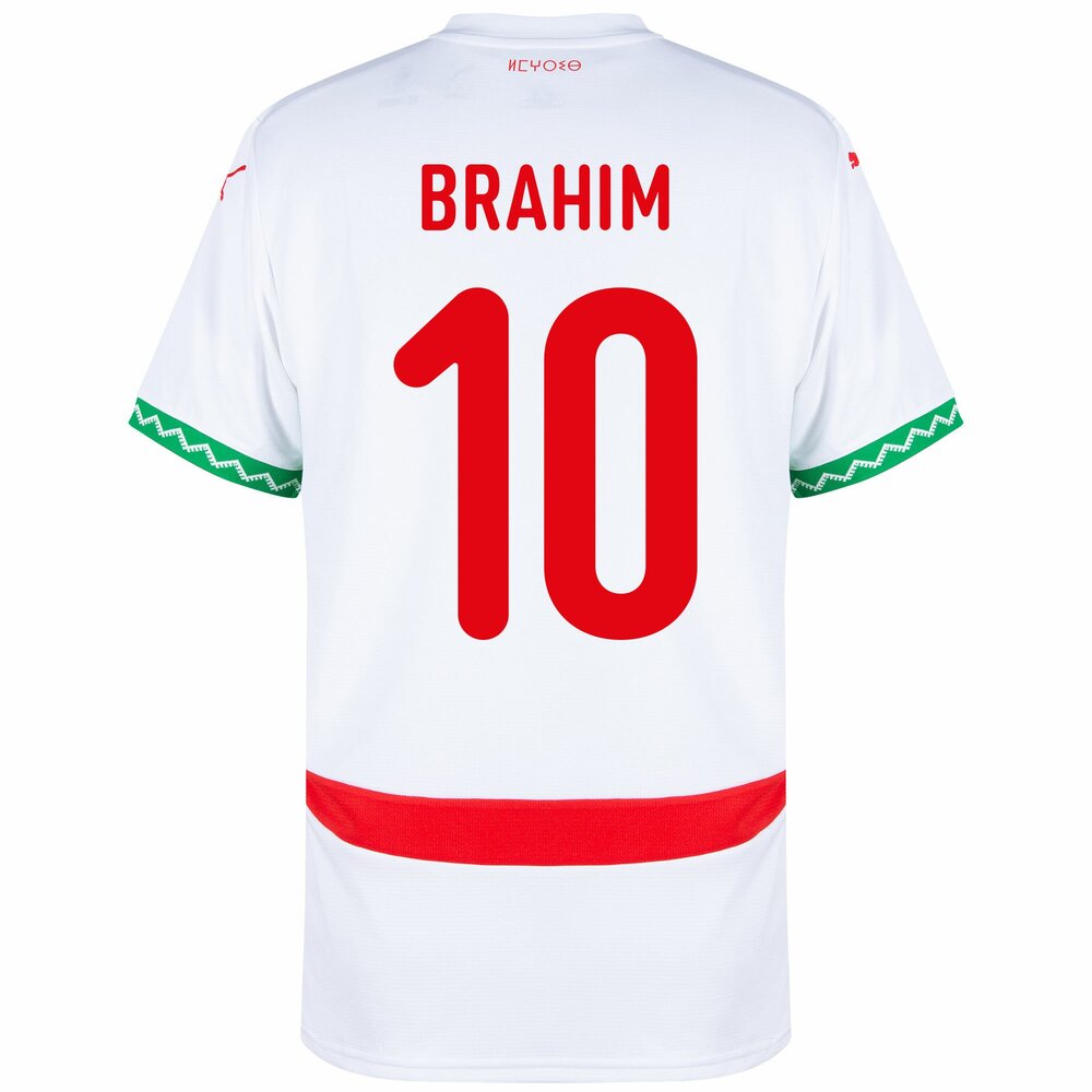 Maillot Maroc Homme Brahim 10 Extérieur 2025