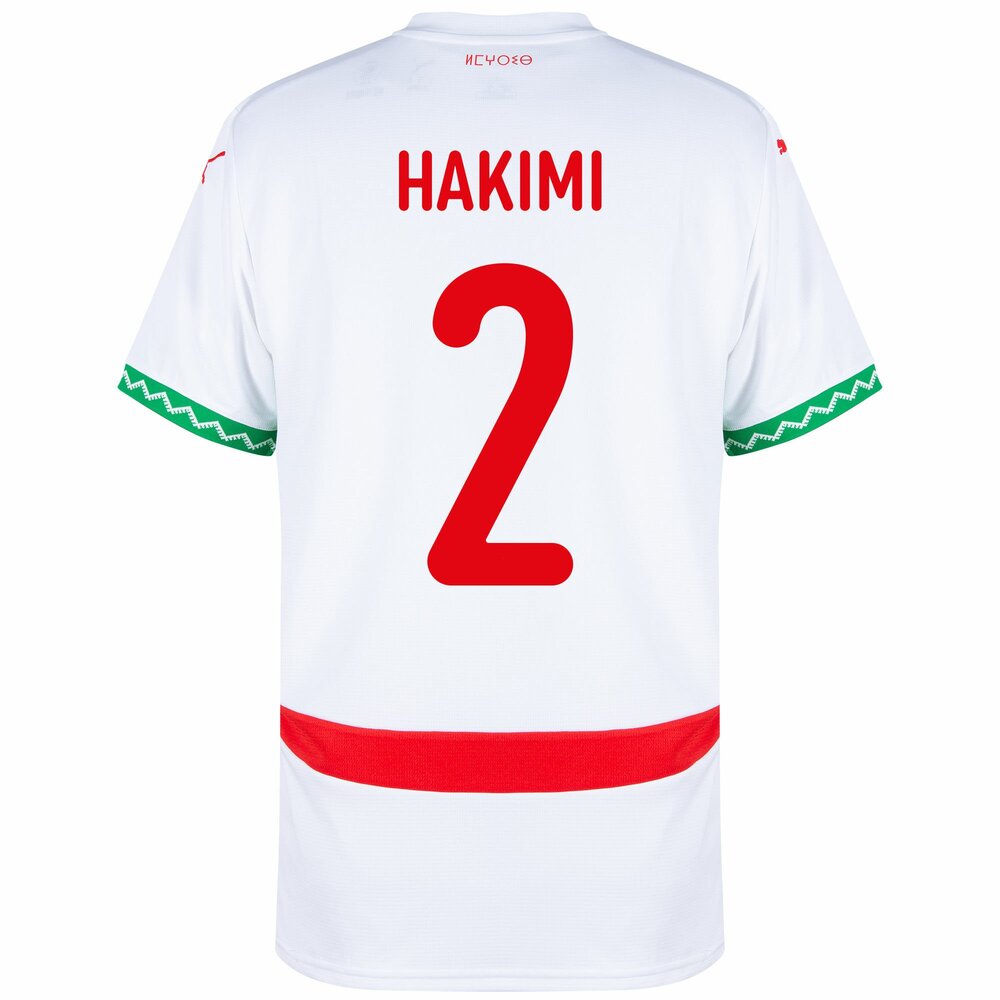 Maillot Maroc Homme Hakimi 2 Extérieur 2025