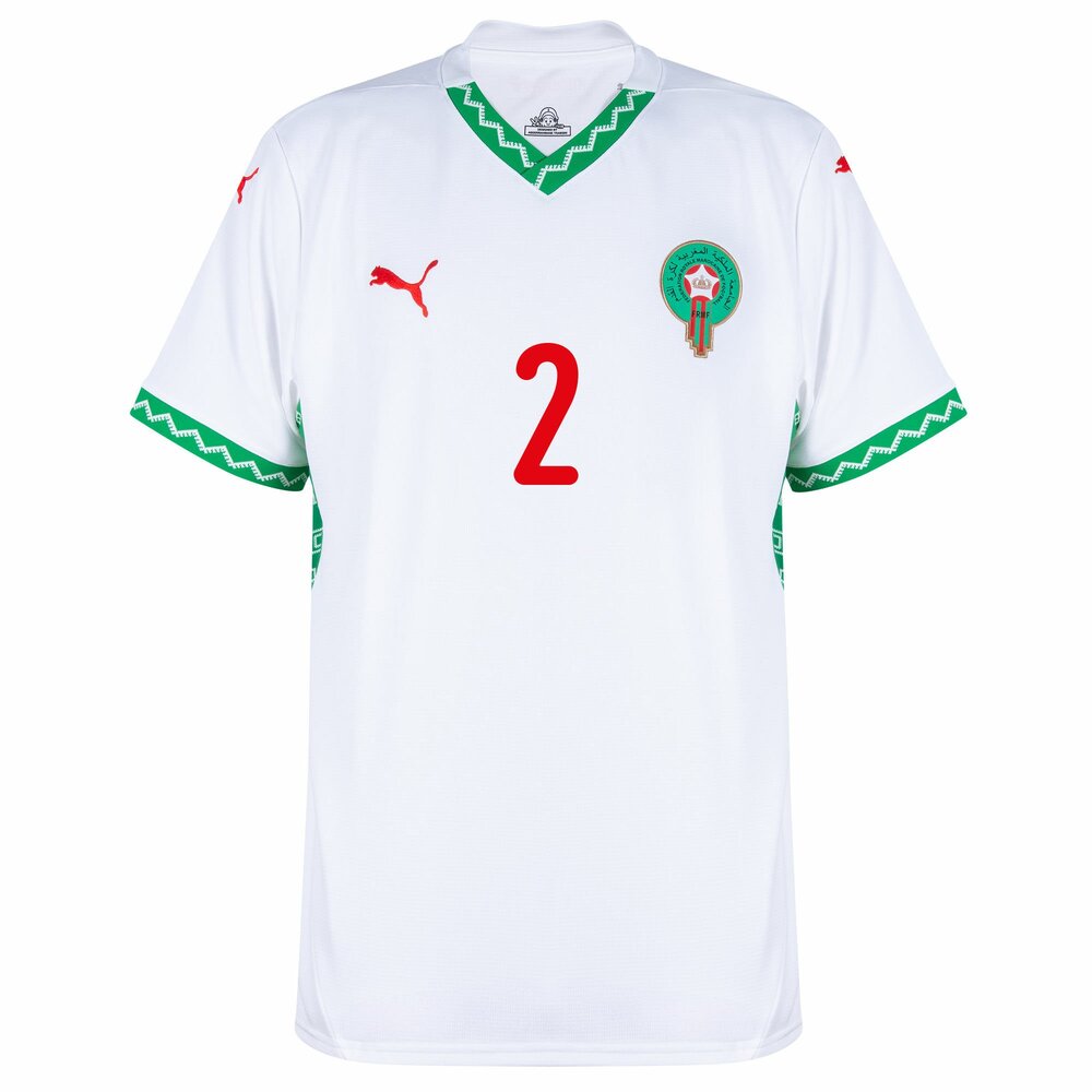 Maillot Maroc Homme Hakimi 2 Extérieur 2025