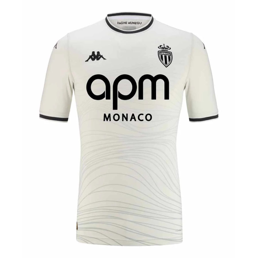 Maillot AS Monaco Third Homme 2024 2025 Blanc | Foot Sport