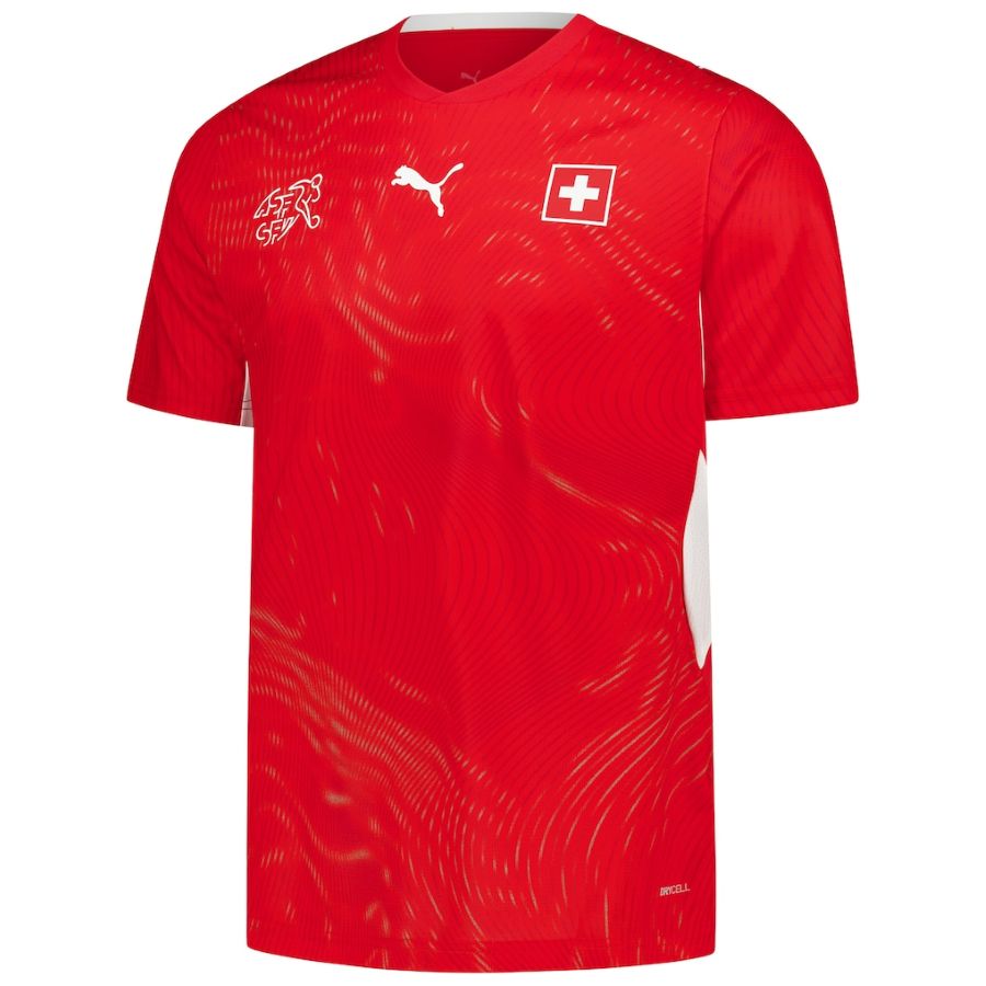 Maillot Suisse Homme Domicile Coupe du Monde 2025 2026