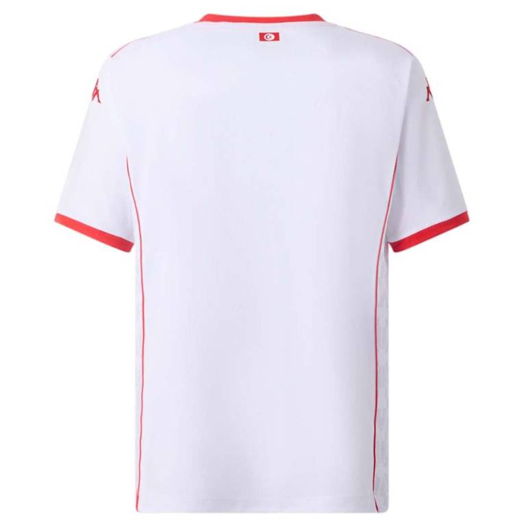 Maillot Tunisie Blanc Extérieur Homme 2025 2026