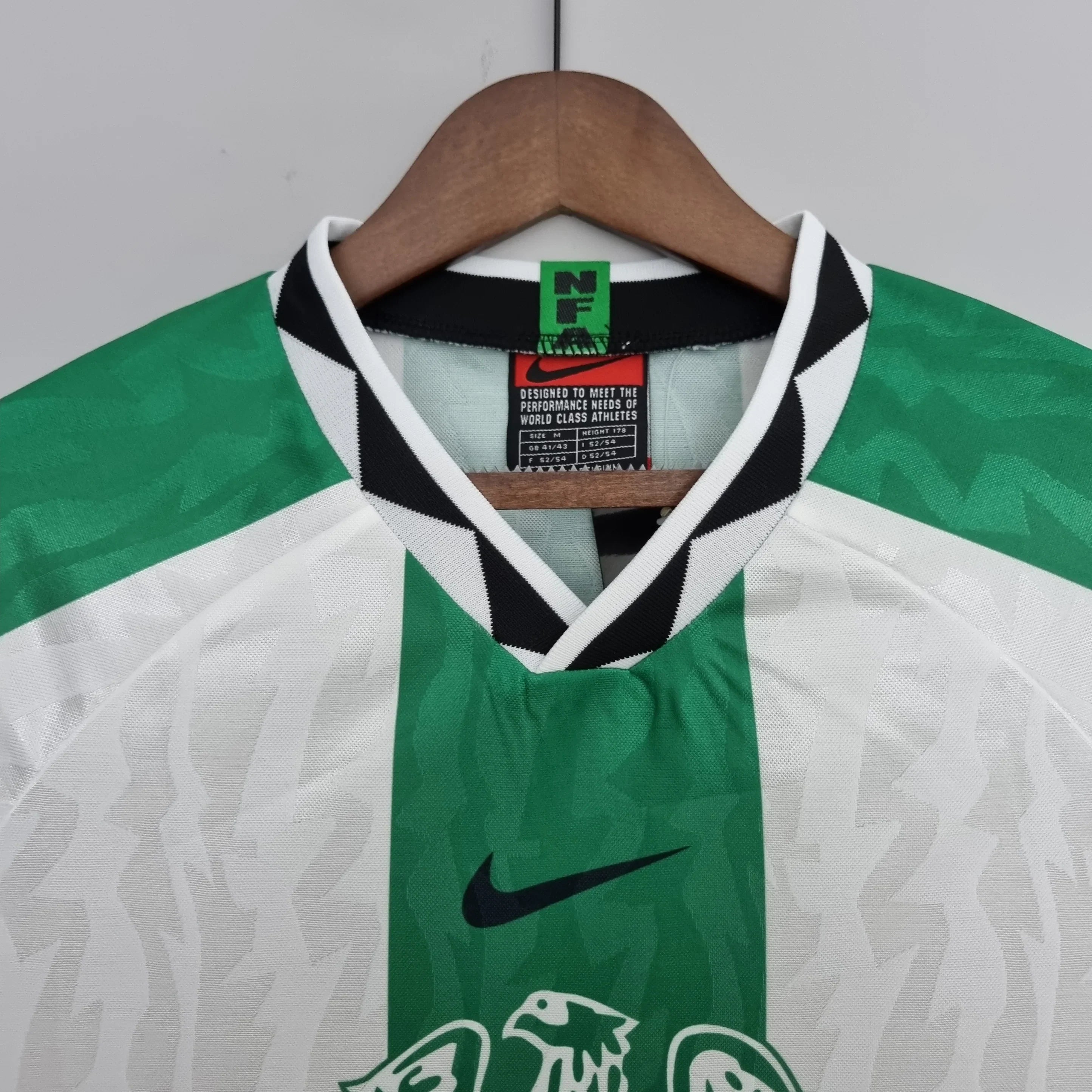 Maillot Extérieur Nigérian Retro Vintage 1996-1998
