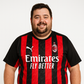 Milan AC Domicile Maillot 2025/26 Grande Taille