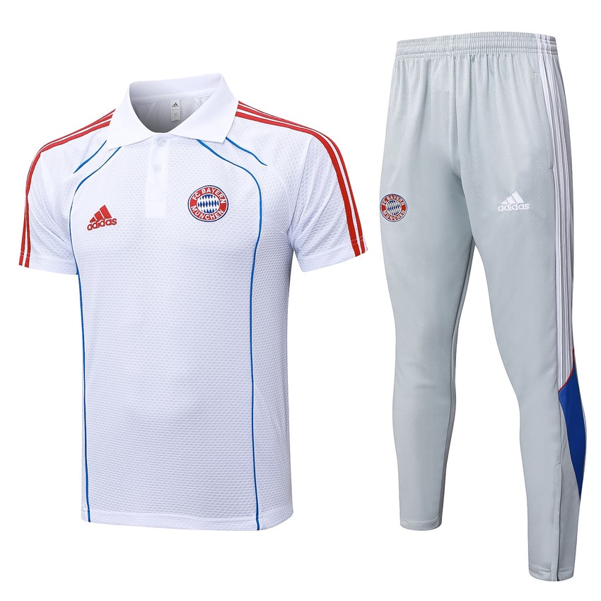 Polo Bayern Munich Homme 2025 2026 Blanc