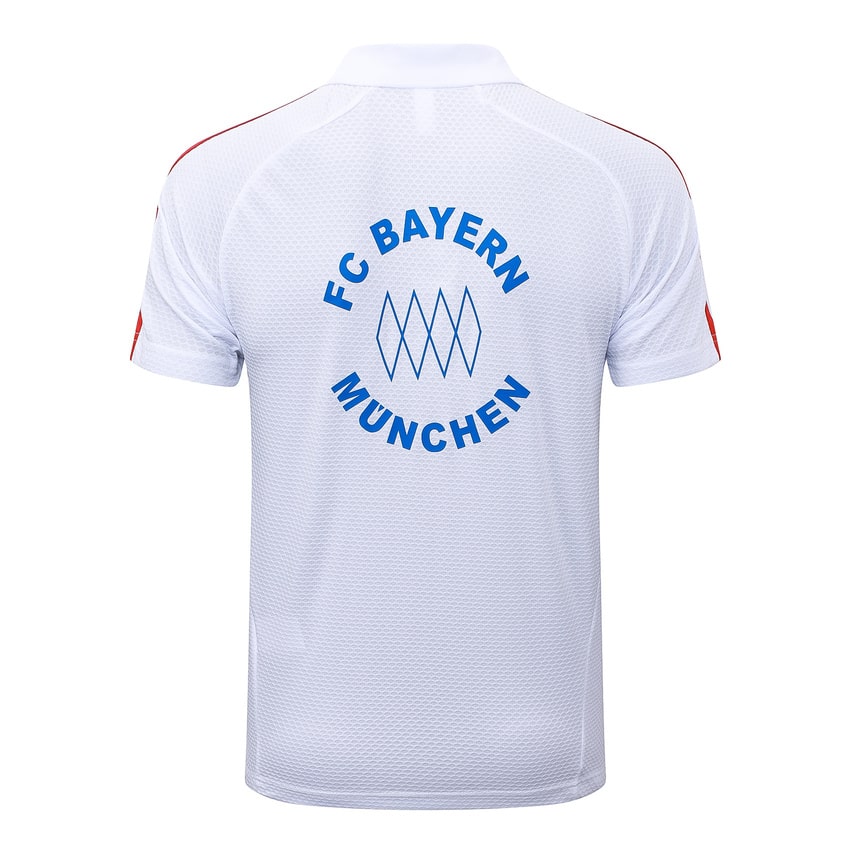 Polo Bayern Munich Homme 2025 2026 Blanc