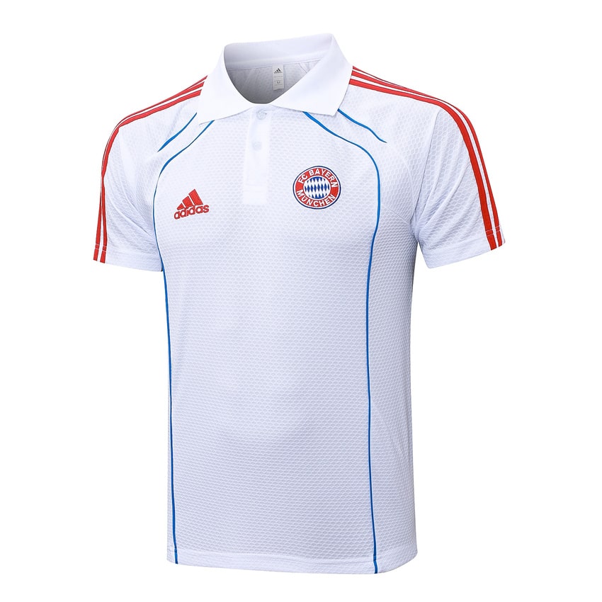 Polo Bayern Munich Homme 2025 2026 Blanc