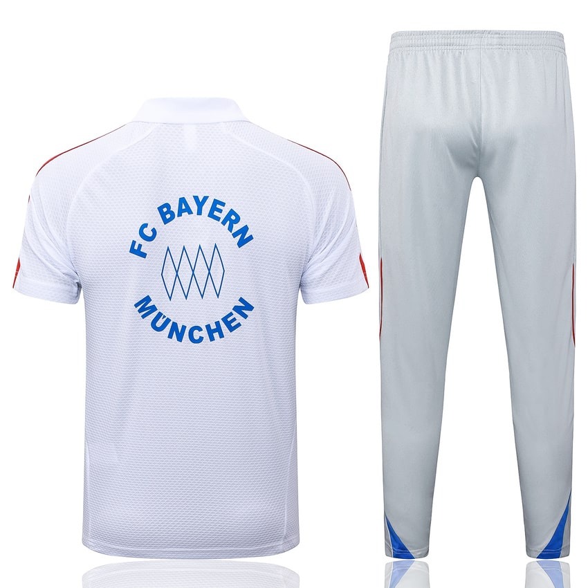 Polo Bayern Munich Homme 2025 2026 Blanc