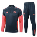 Survetement Bayern Munich Training Homme 2025 2026 Noir Rouge
