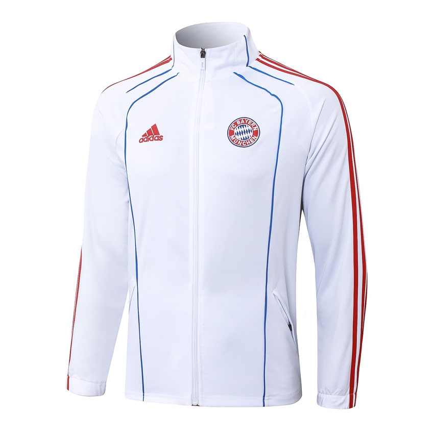 Survêtement Bayern Munich Veste Homme 2025 2026 Blanc