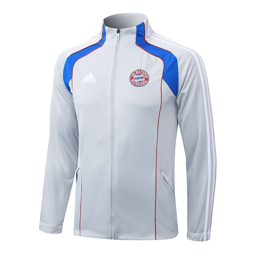 Survêtement Bayern Munich Veste Homme 2025 2026 Gris