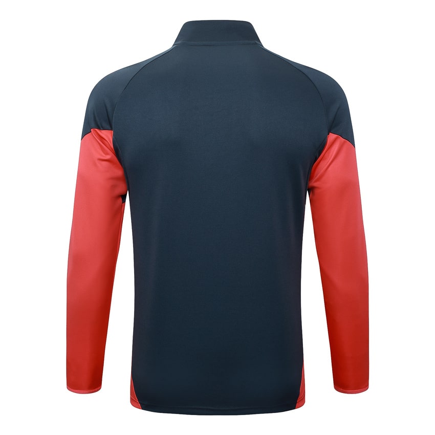 Survêtement Bayern Munich Veste Homme 2025 2026 Noir Rouge