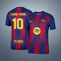 LAMINE YAMAL #10 Barcelone Domicile Maillot 2025/26 Authentique - UCL