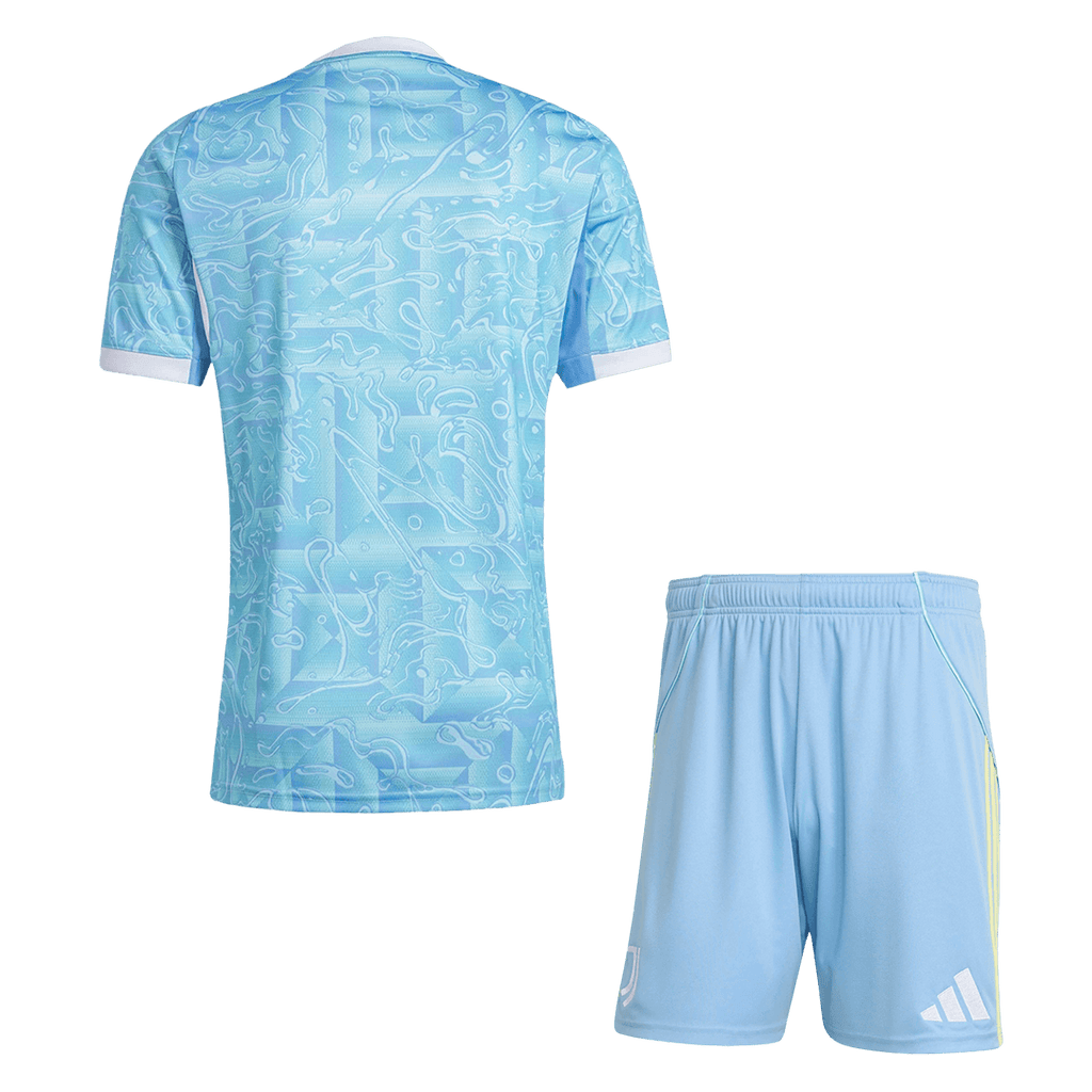 Juventus Extérieur Maillot Kit 2025/26 Bleu