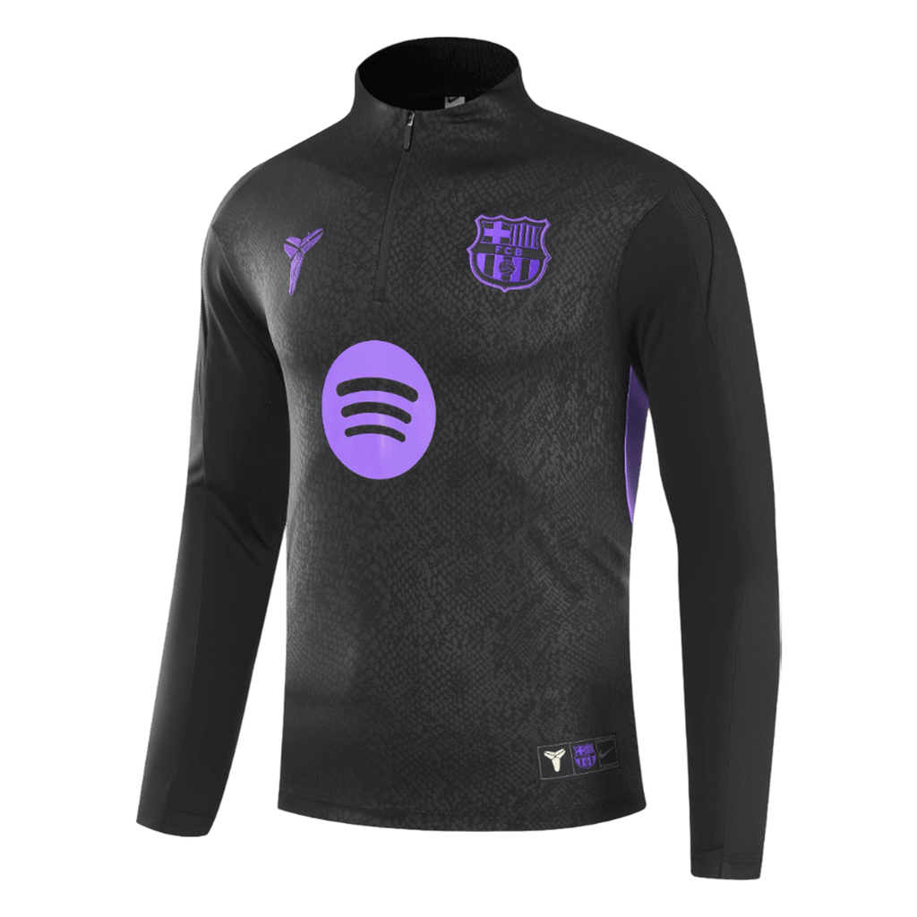 Barcelone Sweatshirt Kit 2025/26 Enfant Noir
