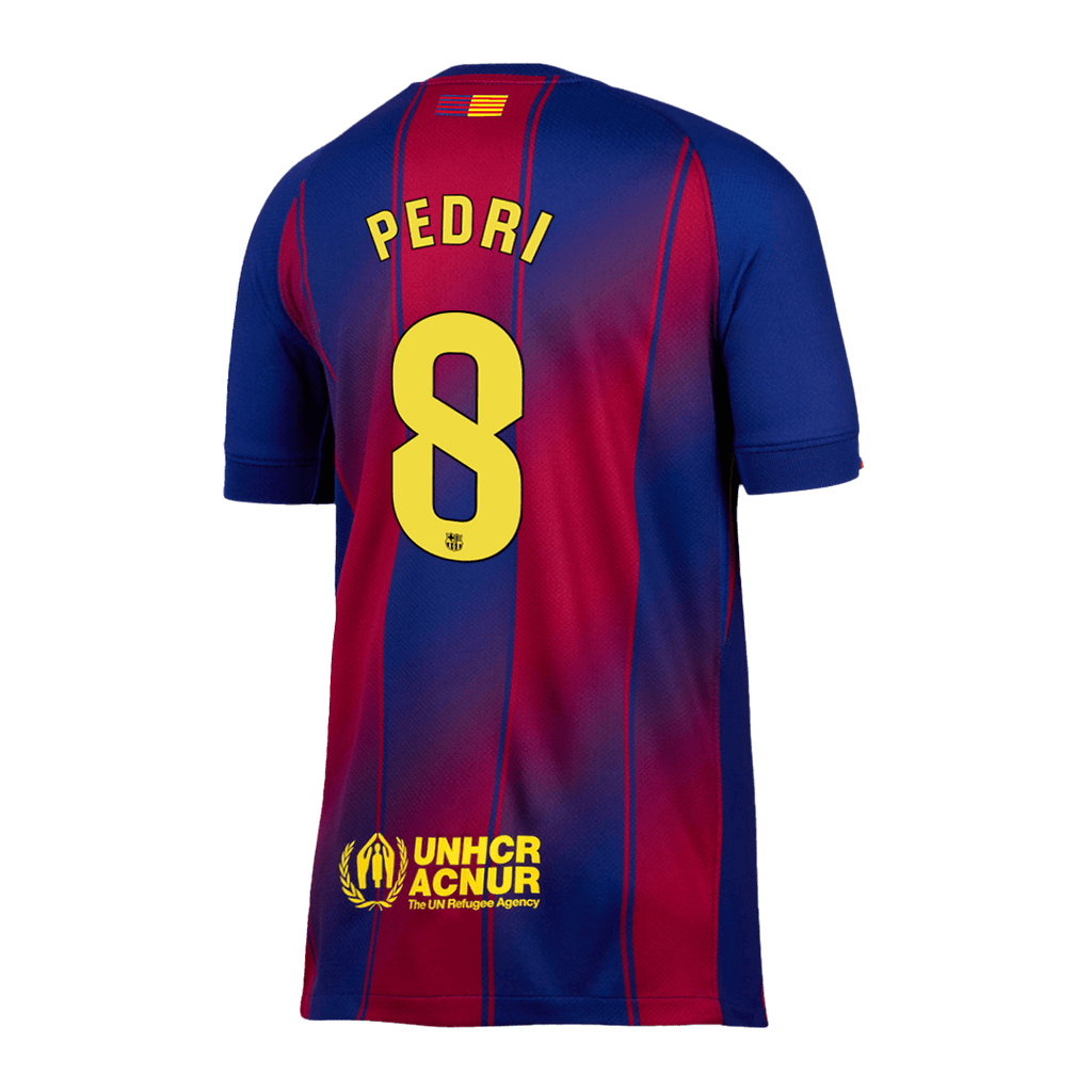 PEDRI #8 Barcelone Domicile Maillot 2025/26