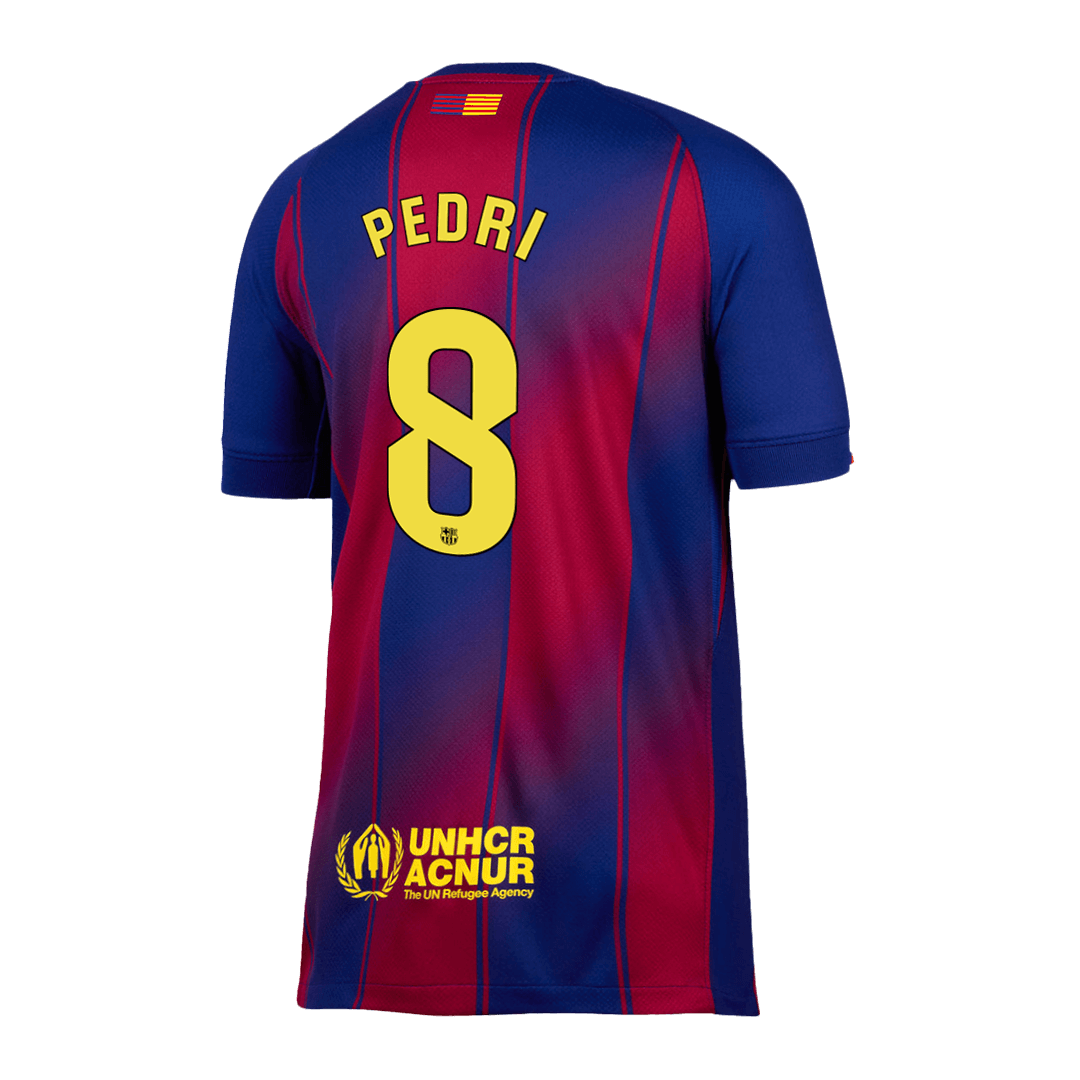 PEDRI #8 Barcelone Domicile Maillot 2025/26