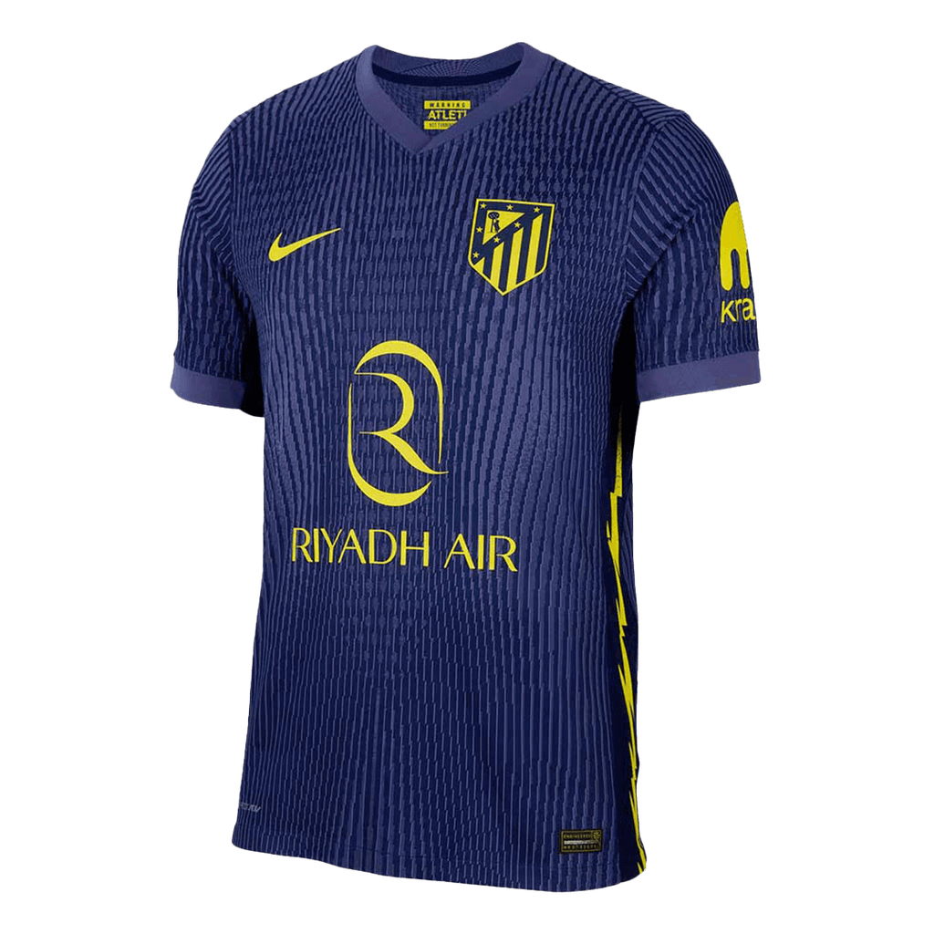 Atlético Extérieur Maillot 2025/26 Bleu marine Authentique