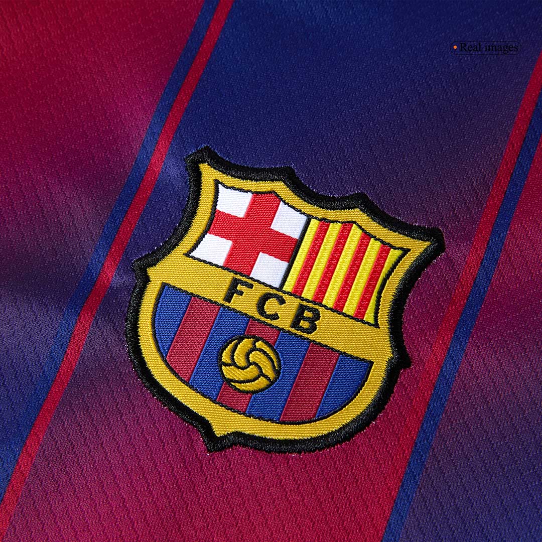 Barcelone Domicile Maillot Kit 2025/26 Enfant Rouge et Bleu