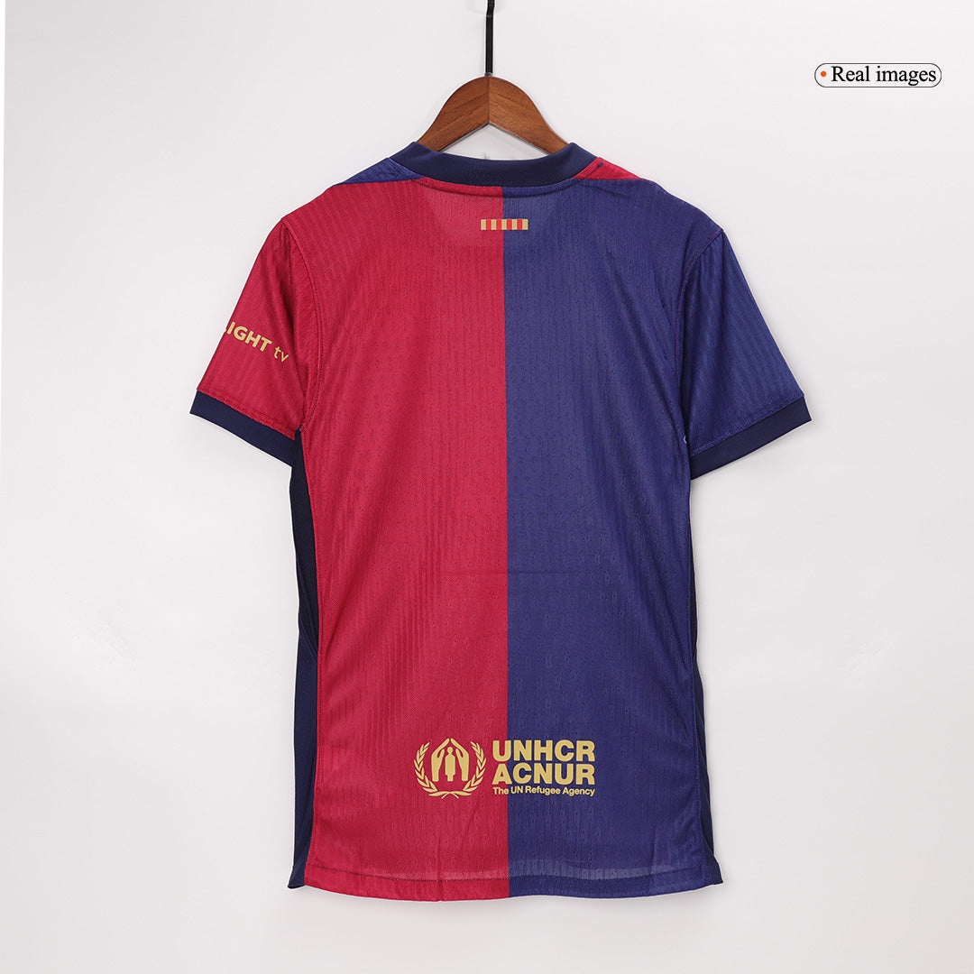 Barcelone Domicile Maillot 2024/25 Authentique Grande Taille