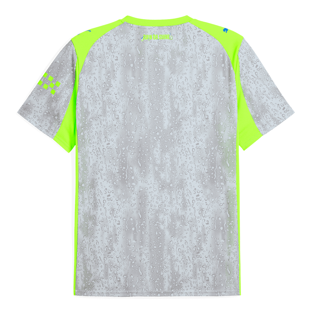 Manchester City Third Maillot 2025/26 Gris