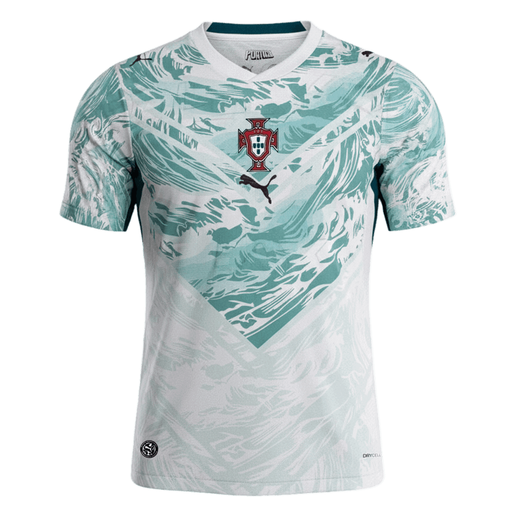 Portugal Extérieur Maillot Coupe du Monde 2026 White&Green