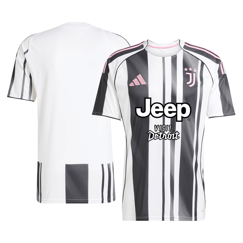 Juventus Domicile Maillot Kit 2025/26 Black&White