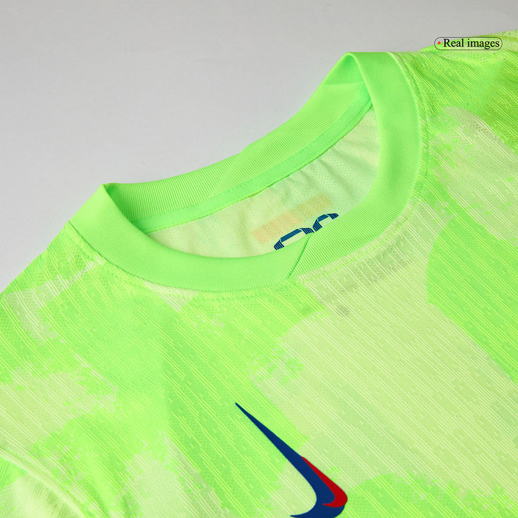 GAVI #6 Barcelone Third Maillot 2024/25 Authentique - UCL(Spotify Logo Without Text)