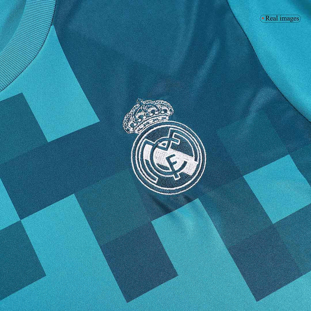 Retro Real Madrid Third Maillot Manches Longues 2017/18