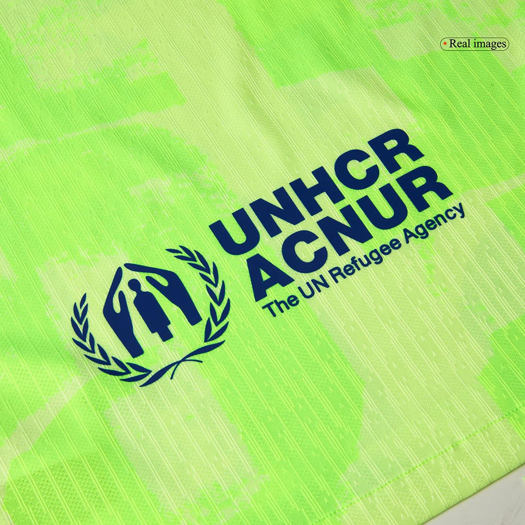 GAVI #6 Barcelone Third Maillot 2024/25 Authentique - UCL(Spotify Logo Without Text)