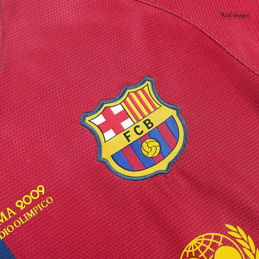 Retro Barcelone Domicile Maillot 2008/09 - UCL Final