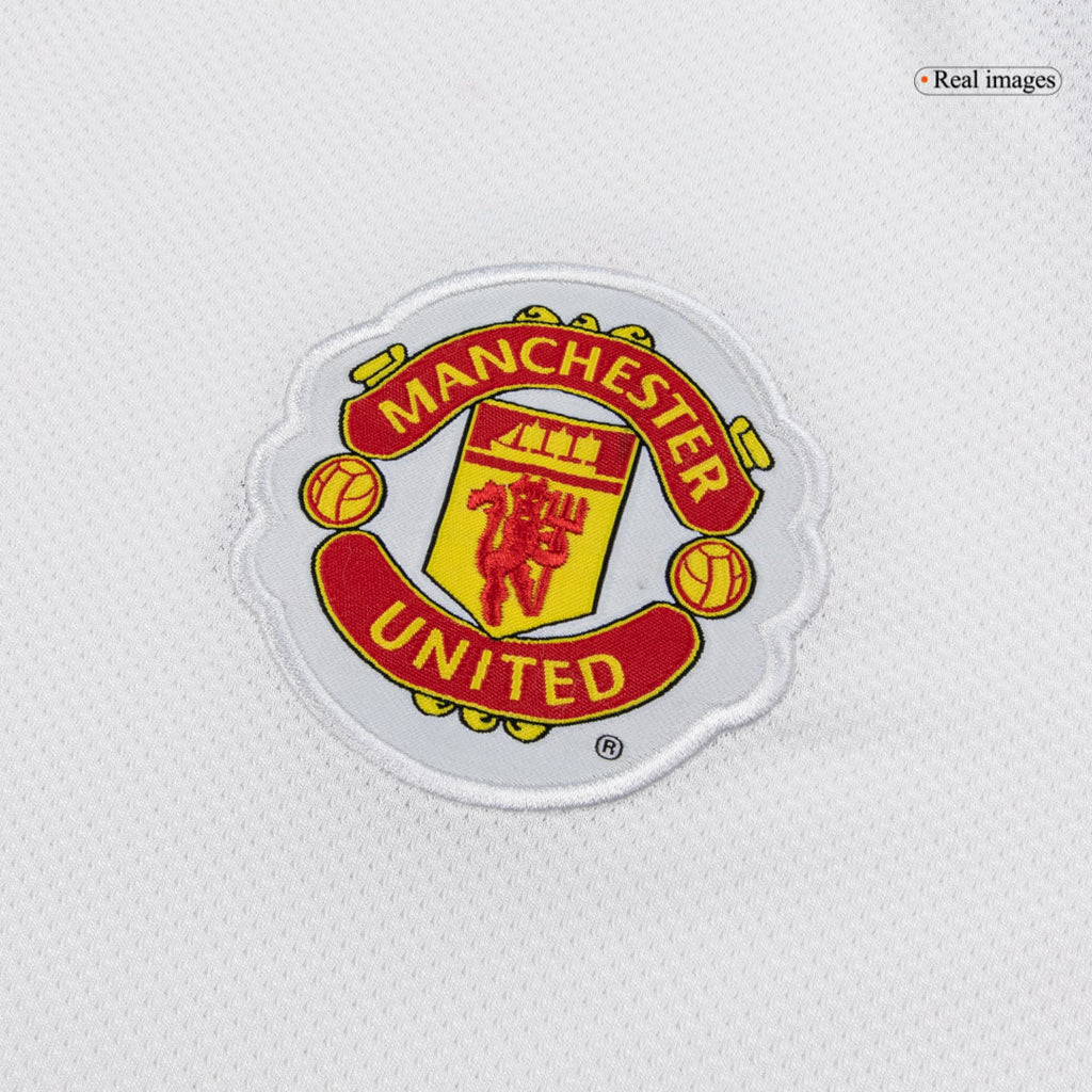 Retro Manchester United Extérieur Maillot 2010/11 Blanc