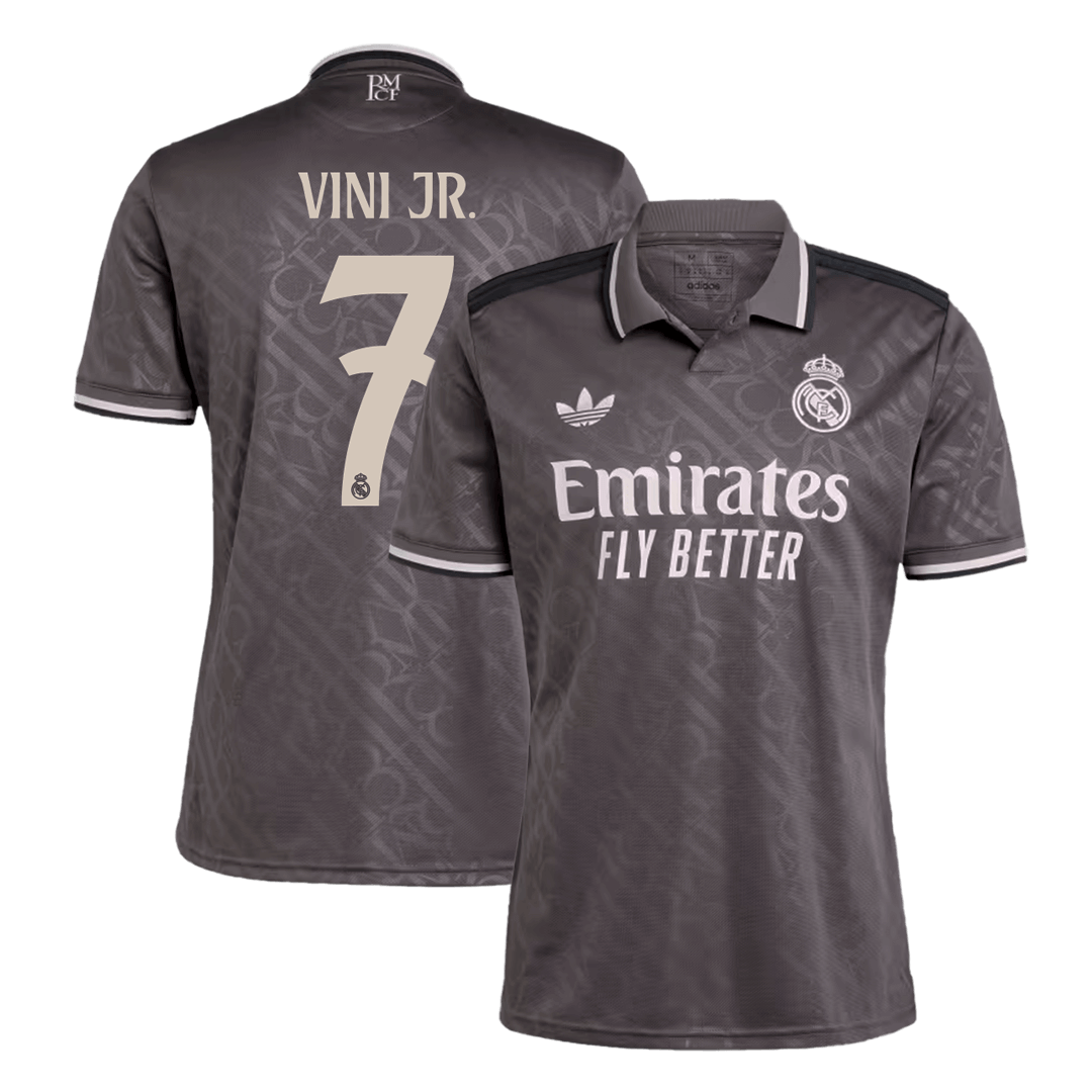 VINI JR. #7 Real Madrid Third Maillot 2024/25 - Super