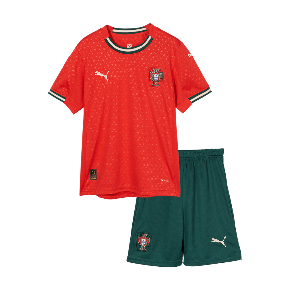 Portugal Domicile Maillot Kit 2025 Enfant