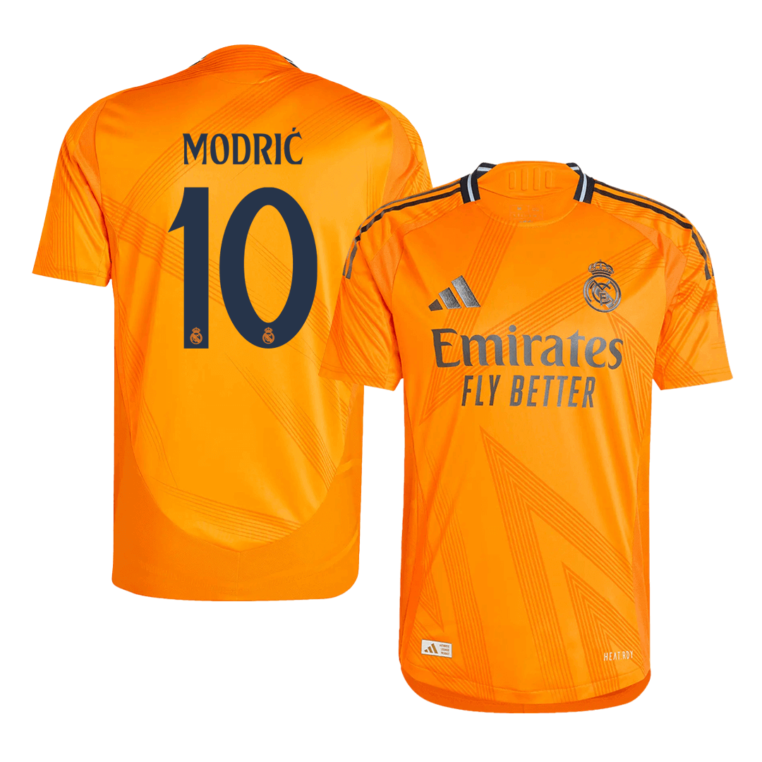 MODRIĆ #10 Real Madrid Extérieur Maillot 2024/25 Authentique